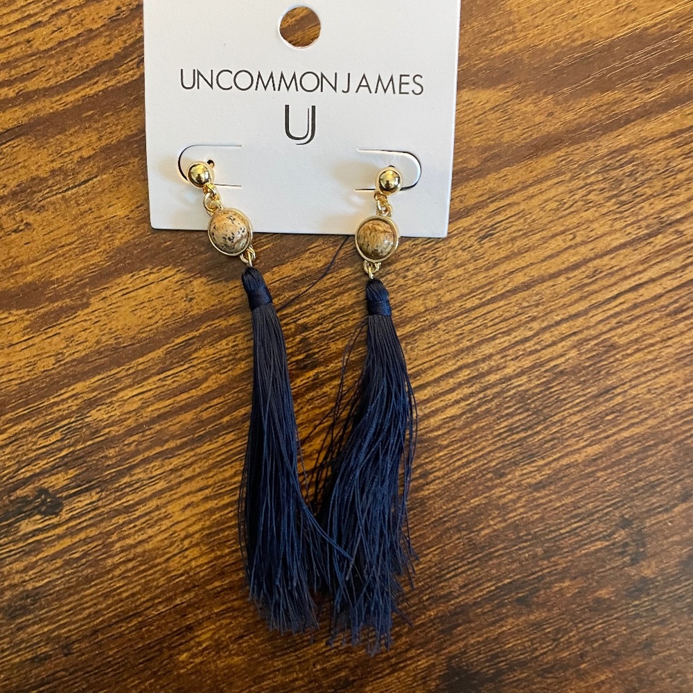 Uncommon James Navy Blue earrings